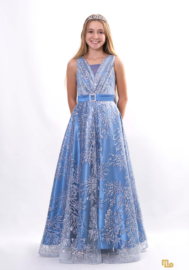 Kontes Saten Karpuz Kollu Uzun Abiye