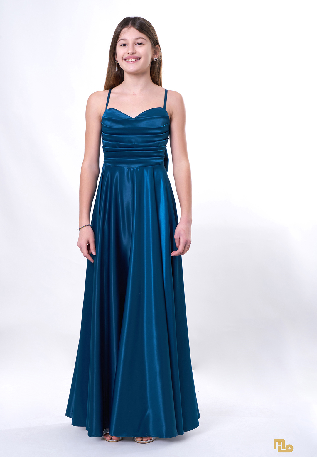 Milo Çocuk Abiye Modeli  UZUN ELBİSE 