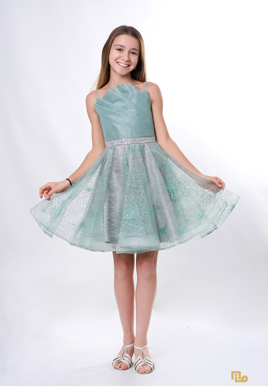 Mendil Etekli Pelerinli Gelinlik